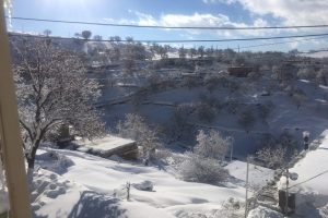 بارش یک متری برف در روستای مزیدی بخش باینگان/گله مندی ساکنین این روستا از خدمات رسانی دستگاه های مربوطه