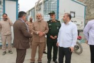 بازدید وزیر کشور از زیرساخت‌های مرز شیخ صله