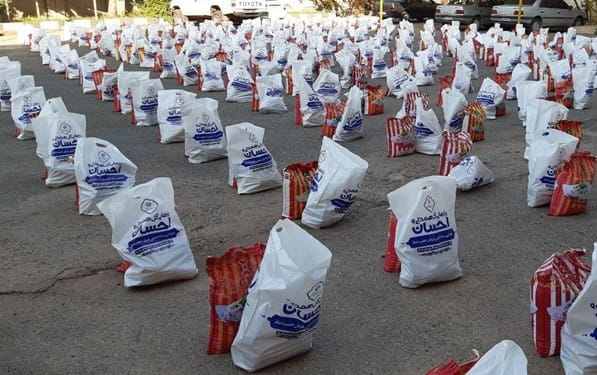 توزیع بیش از ۱۵۰۰ بسته کمک معیشتی در پاوه