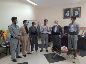 دیدار اعضای شورای اسلامی شهر باینگان با سرپرست فرمانداری پاوه