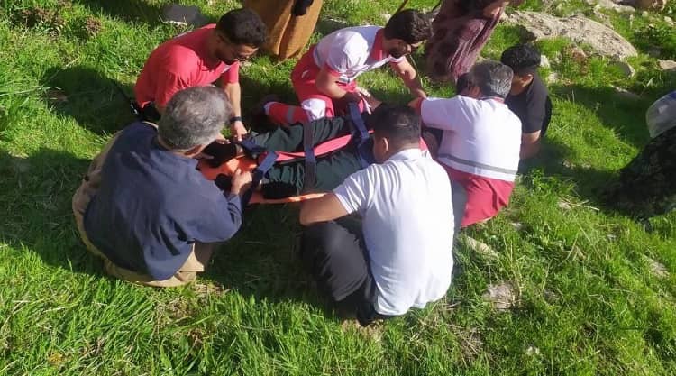 سقوط و فوت بانوی ۶۶ ساله در ارتفاعات کوه شاهو پاوه