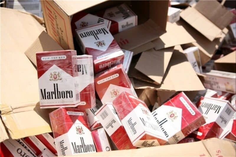 ۴۷۱ هزار نخ سیگار قاچاق در پاوه کشف شد