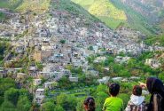 «نودشه»، زیباترین شهر پلکانی کرمانشاه با بیشینه «کلاش بافی»