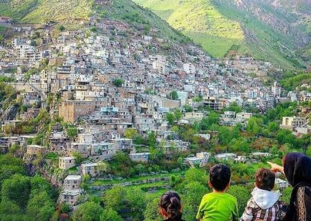 «نودشه»، زیباترین شهر پلکانی کرمانشاه با بیشینه «کلاش بافی»