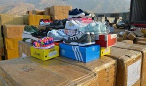 ۵۶۰ جفت کفش قاچاق در پاوه کشف شد