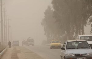 گرد و غبار کیفیت هوای پاوه را خطرناک کرد